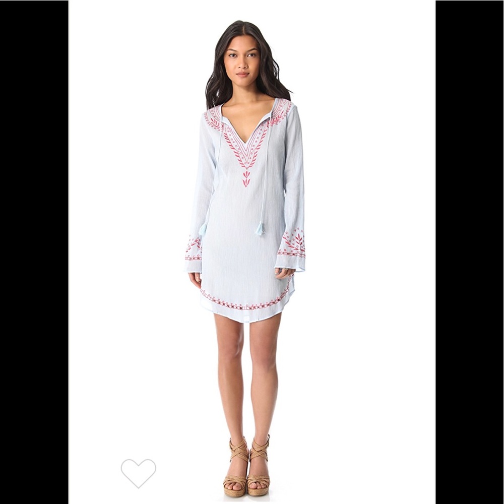 Candela Dress/Cover-Up in Sky Blue